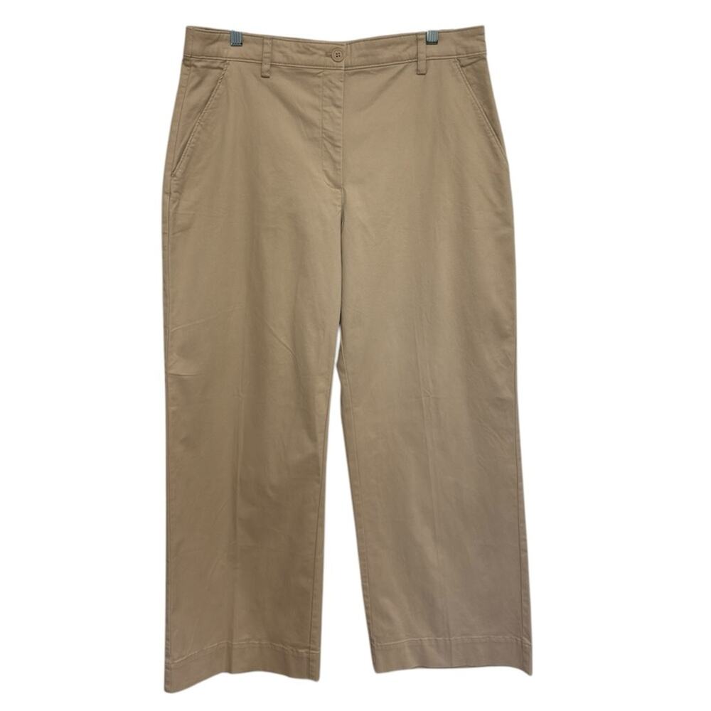 NWT Abercrombie Women’s Cotton Khaki Chinos in Light Tan - Size 14/32